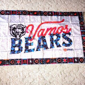 Vamos Bears Wearable Flag Latino Heritage 9/21/25 Chicago Bears vs Cowboys SGA